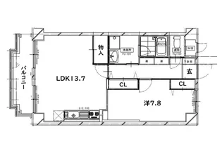 グレイス詩香【3階】の間取り