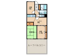 ネオハイツ大須【4階】の間取り