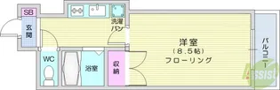 ニューメゾン土樋【4階】の間取り