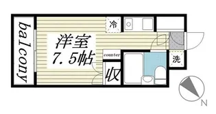 神奈川県横浜市西区霞ケ丘【マンション】の間取り