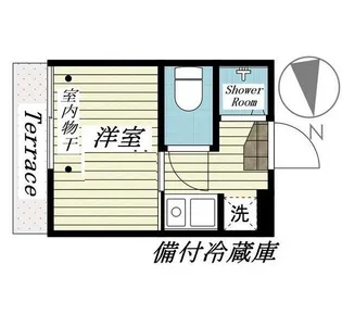 ポンデロッサ学芸大学【1階】の間取り