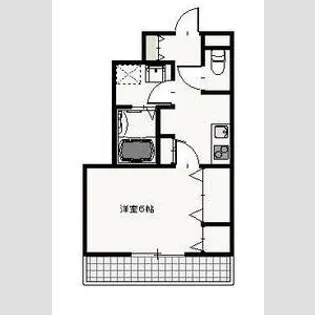 アーバン上大川前【2階】の間取り
