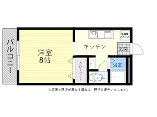 セミナーレハイツ【1階】の間取り