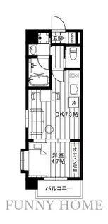 シュロス鷹番【2階】の間取り
