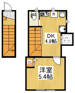 MELDIAノイエ【2階】の間取り