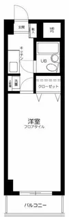 新宿セントビラ永谷【6階】の間取り