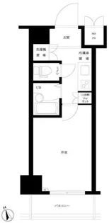 ルーブル鷺宮【3階】の間取り