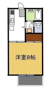 レジデンス石原D棟【2階】の間取り