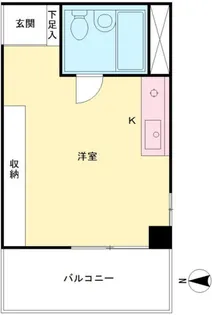 ハウス・アム・バンホフ【3階】の間取り