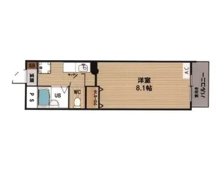 パレやましな佐わらび【3階】の間取り