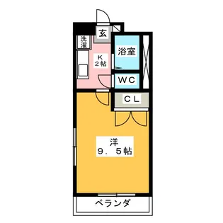 サンヒルズ【3階】の間取り
