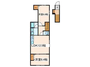 VIOLA【2階】の間取り