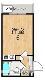 ドリーム東生駒【3階】の間取り