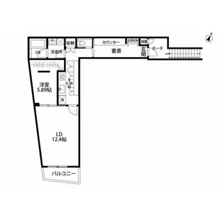 デコール代官山の間取り