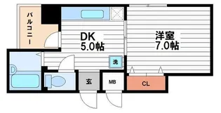 ヴェルドミール山忠松屋町【7階】の間取り