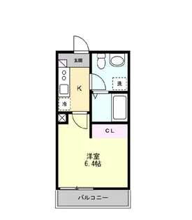 ブライト豊春【2階】の間取り
