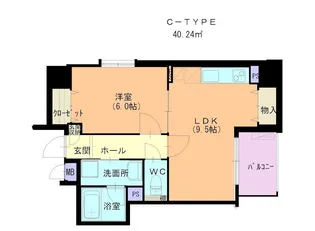 アルカサール【2階】の間取り
