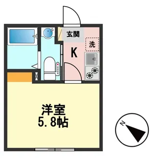 Vieta西小岩【3階】の間取り