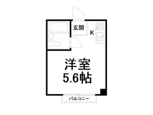 シャピタン六角【4階】の間取り