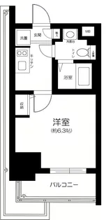 Le-lion西早稲田【2階】の間取り