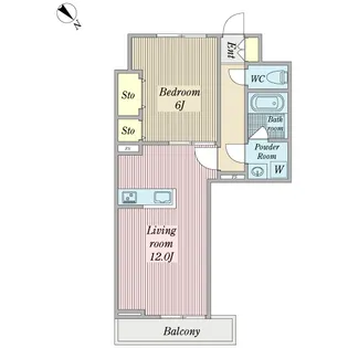 Fabulous I【2階】の間取り
