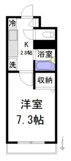 サンセットコート【2階】の間取り