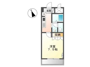 サンクリスタル(高崎市上佐野町)【2階】の間取り