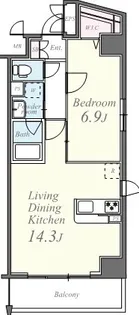 グリンヒル本郷元町【5階】の間取り
