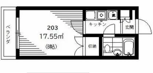 フローラ鶴見【2階】の間取り