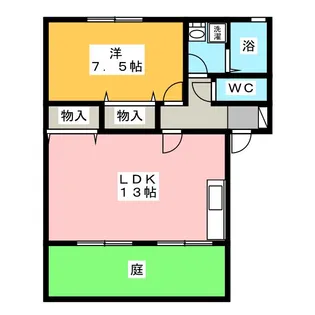 シンフォニー【1階】の間取り