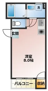 メゾン三輪【2階】の間取り