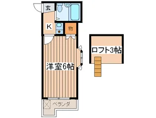 エリ-ズハウス【2階】の間取り