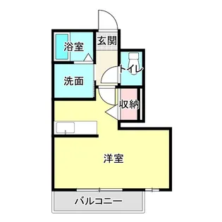 リヴィエール壱番館【2階】の間取り