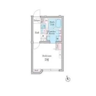 デュオメゾン自由が丘【2階】の間取り
