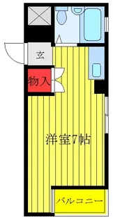 弥生コーポシエスタ【2階】の間取り