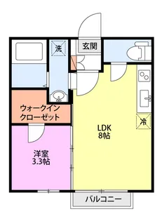 サンライズ【1階】の間取り