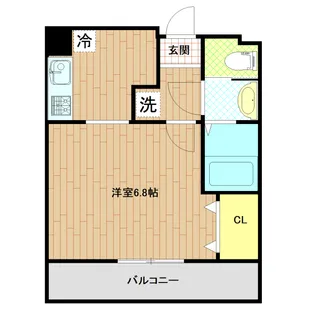 HF仙台レジデンスEAST【5階】の間取り