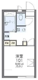 レオパレス北町【2階】の間取り