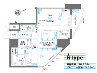 ZOOM駒込【2階】の間取り