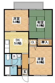フレグランス・ナカムラ【1階】の間取り