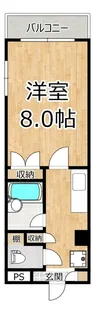 コンフォート【3階】の間取り