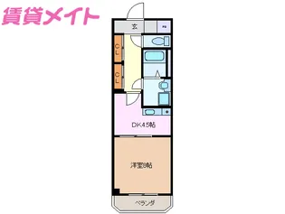 Divine Light【1階】の間取り