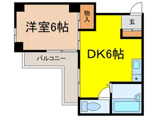 サテライトII【3階】の間取り