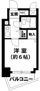 ライオンズマンション西が丘南【4階】の間取り