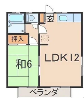 カーサスミキ【2階】の間取り