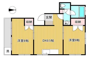 シャトレ自由が丘【3階】の間取り