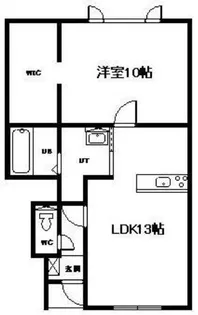 ブエナビスタ・ドス【1階】の間取り