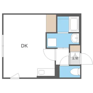 コフレ西町北【3階】の間取り