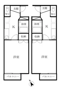 ピープルGT【1階】の間取り