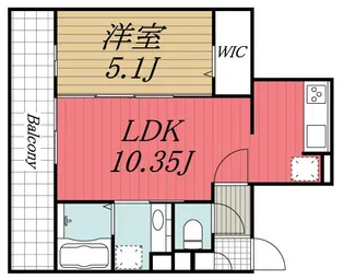 Droom SAKURA.B【3階】の間取り